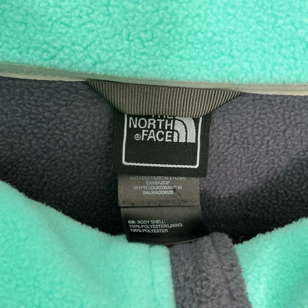 The North Face Women’s Fleece Jacket – Full Zip – Size Small – Teal & Black - Picture 8 of 15